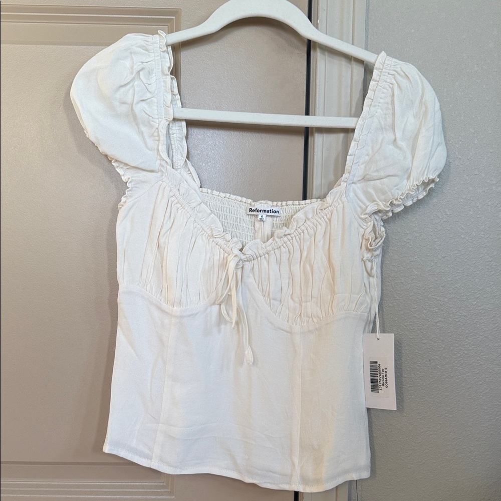 Reformation Micaela Blouse